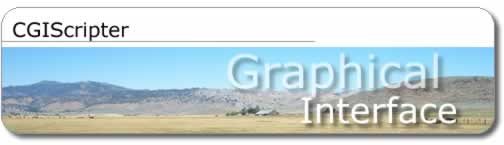 CGIScripter Graphical Interface - Title Graphic