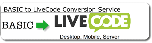 BASIC to LiveCode Conversion Service