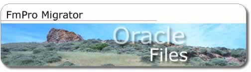 FmPro Migrator - Oracle Files - Title Graphic